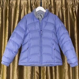 periwinkle puffer jacket